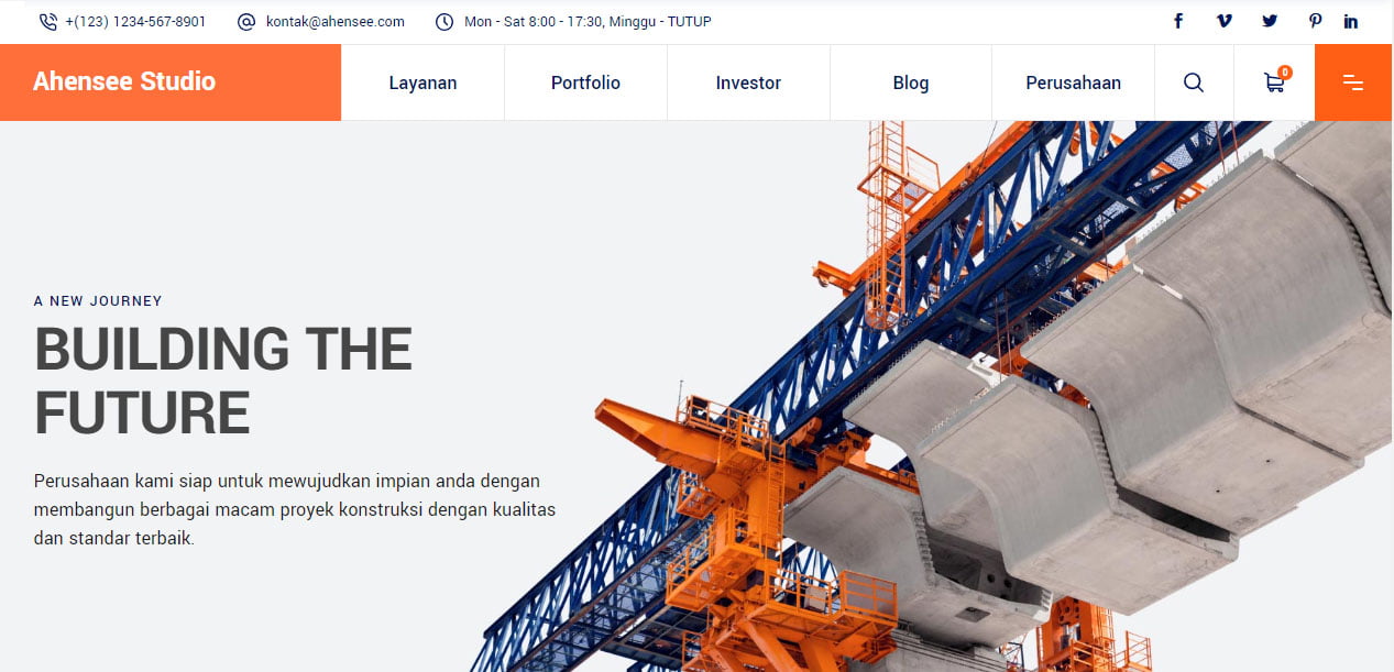 Demo Website Kontraktor