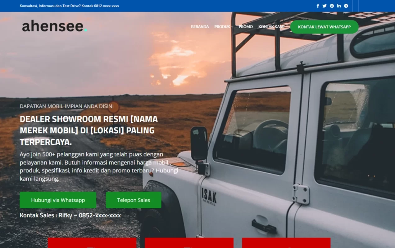 demo dealer mobil